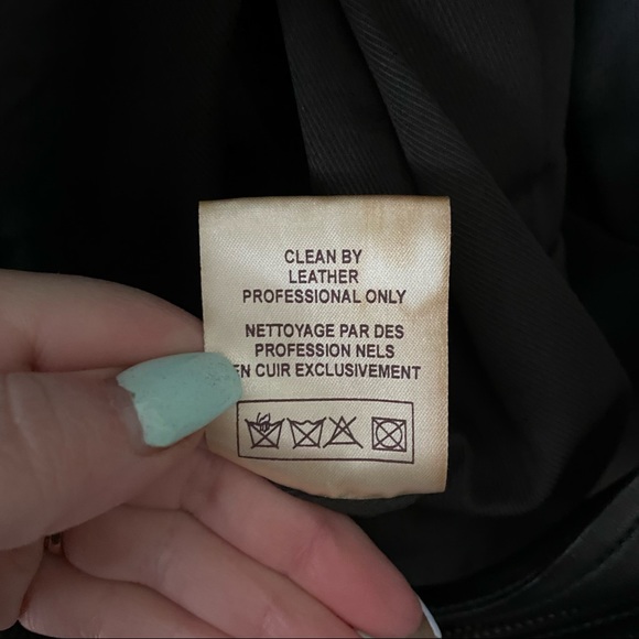 WILLIAM RAST LEATHER Moto Ruffle Jacket - Picture 4 of 6